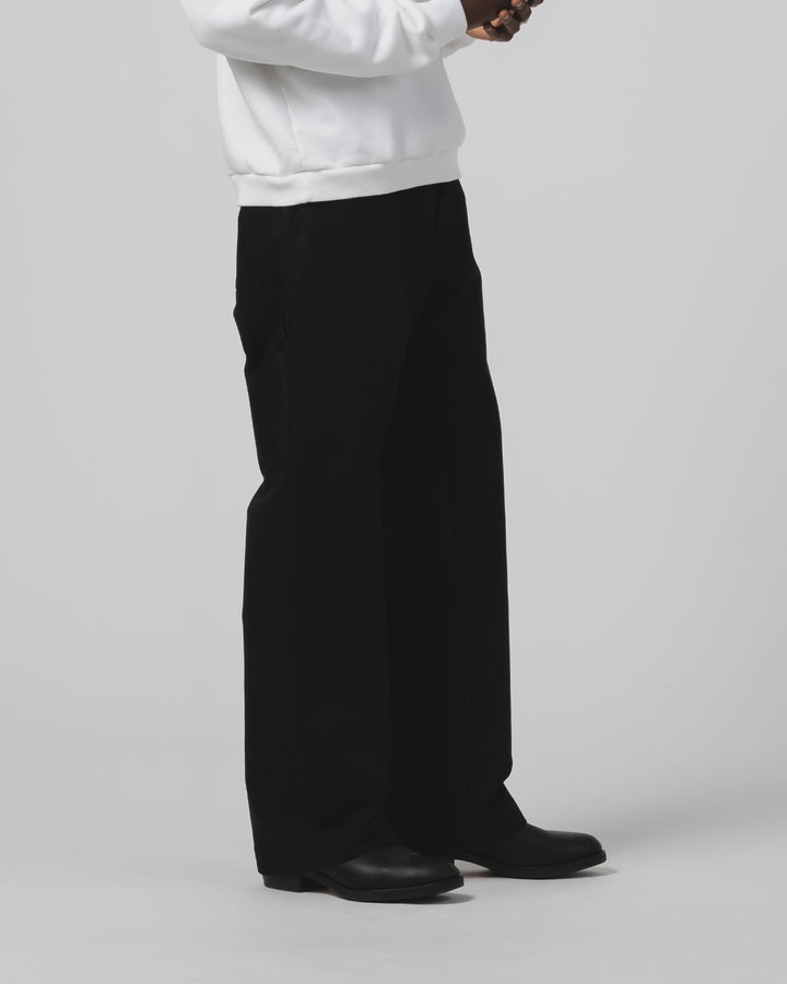 Oakland Chino + Badge Nebraska Cotton Black