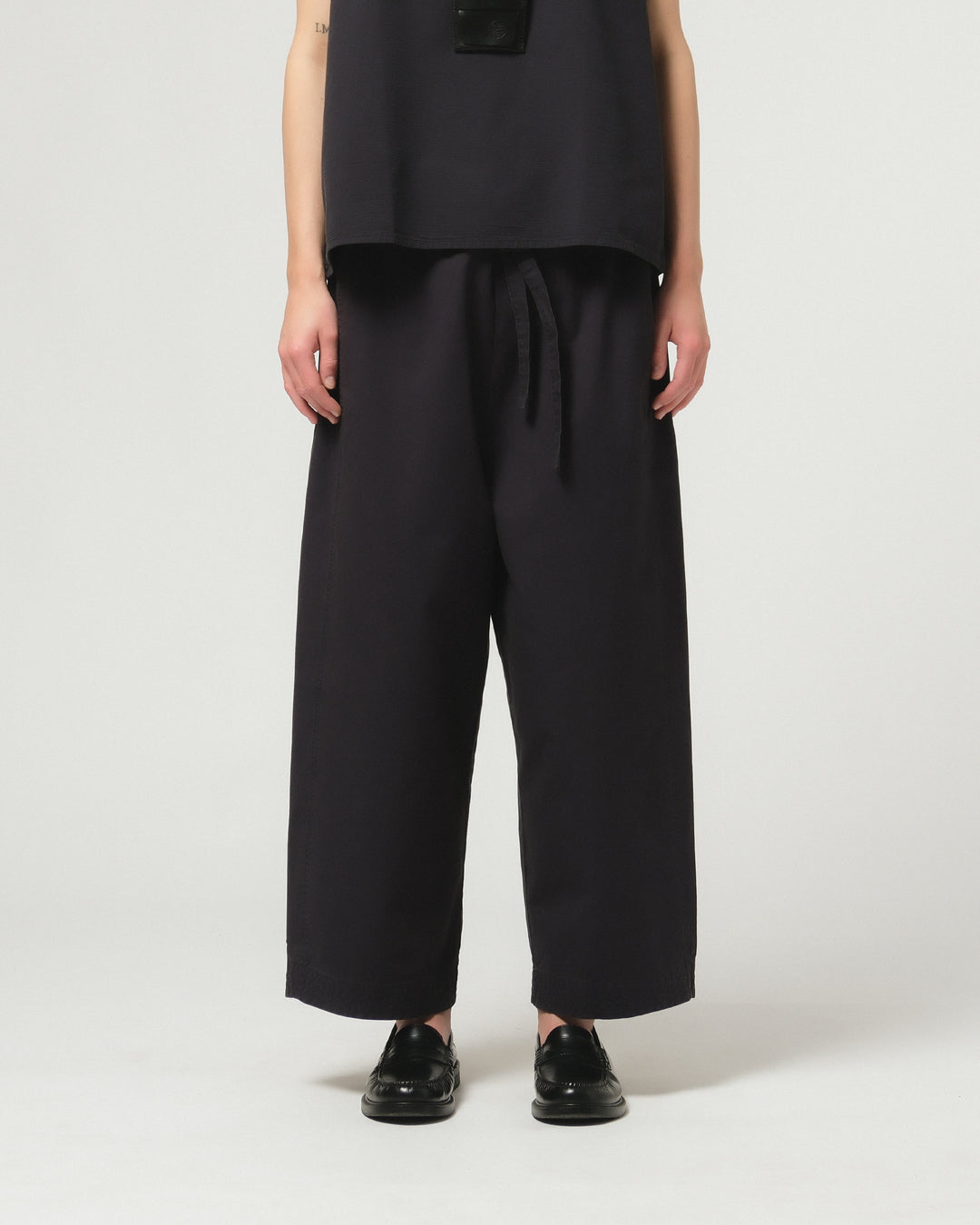 Zen Pants Crispy Cotton Midnight Blue