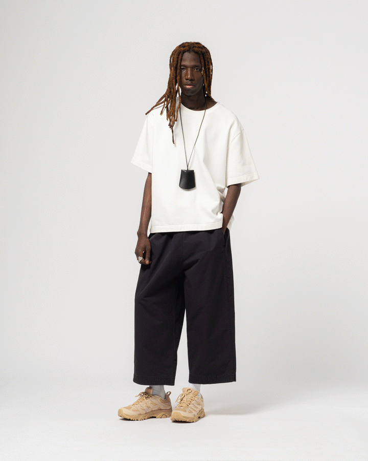 Zen Pants Crispy Cotton Midnight Blue