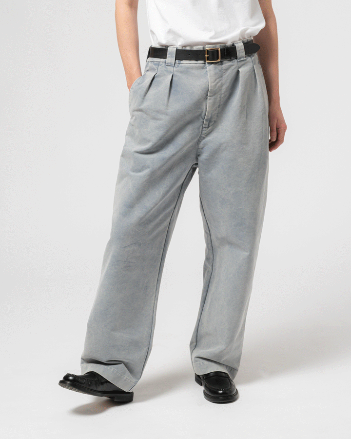 Officer Chino Nebraska Cotton Coastal Blue