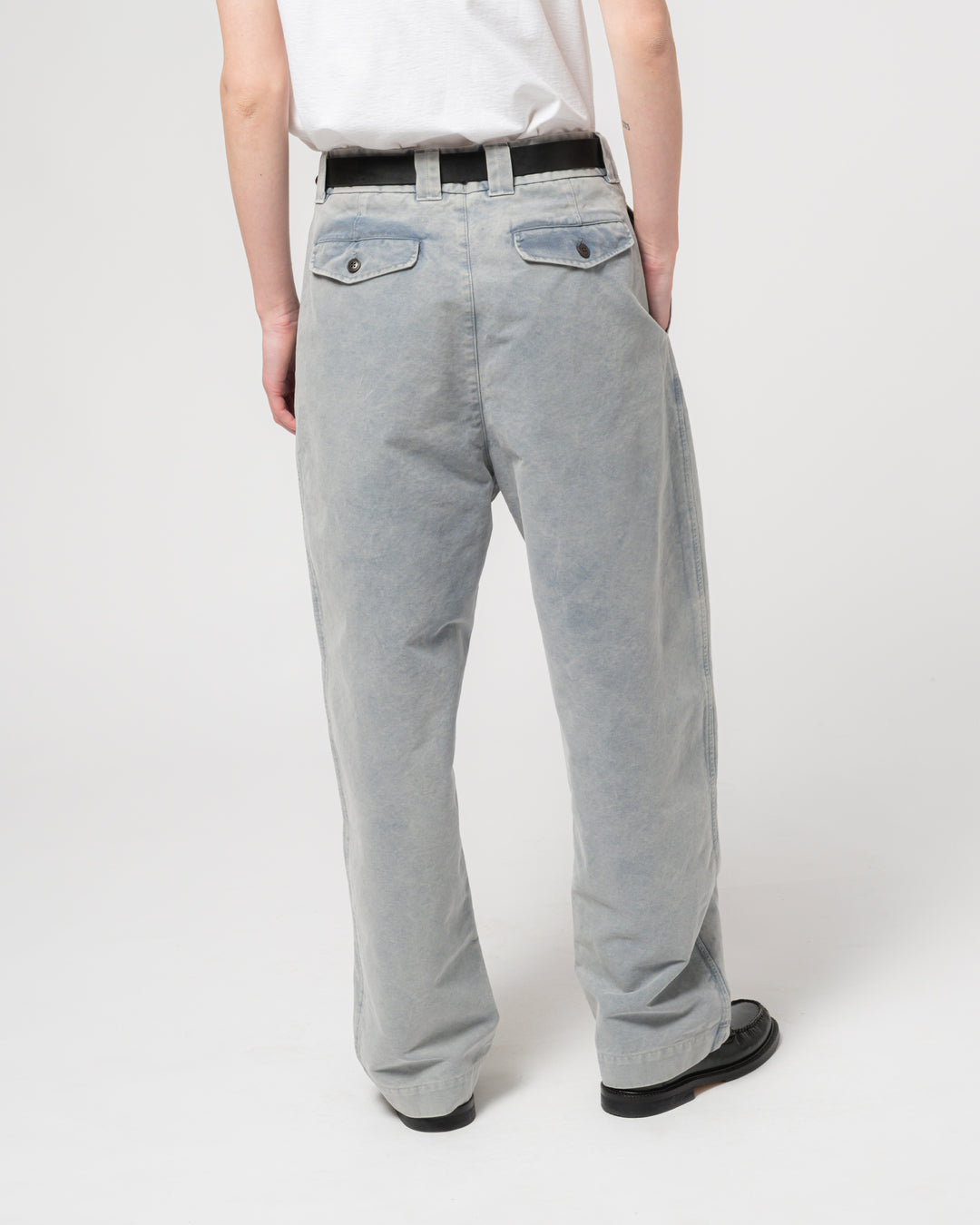 Officer Chino Nebraska Cotton Coastal Blue