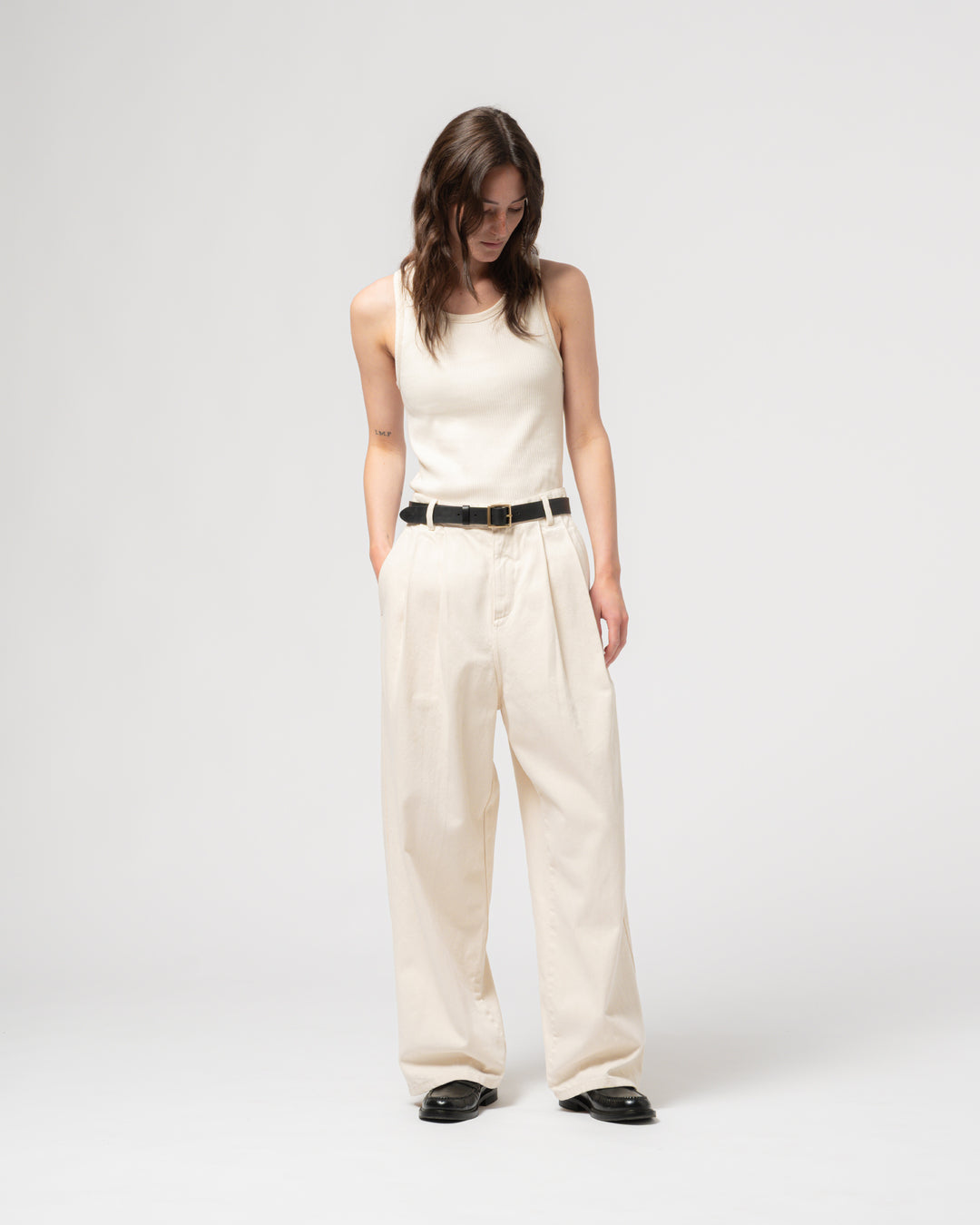 Consul Pants Ecru Denim Ecru