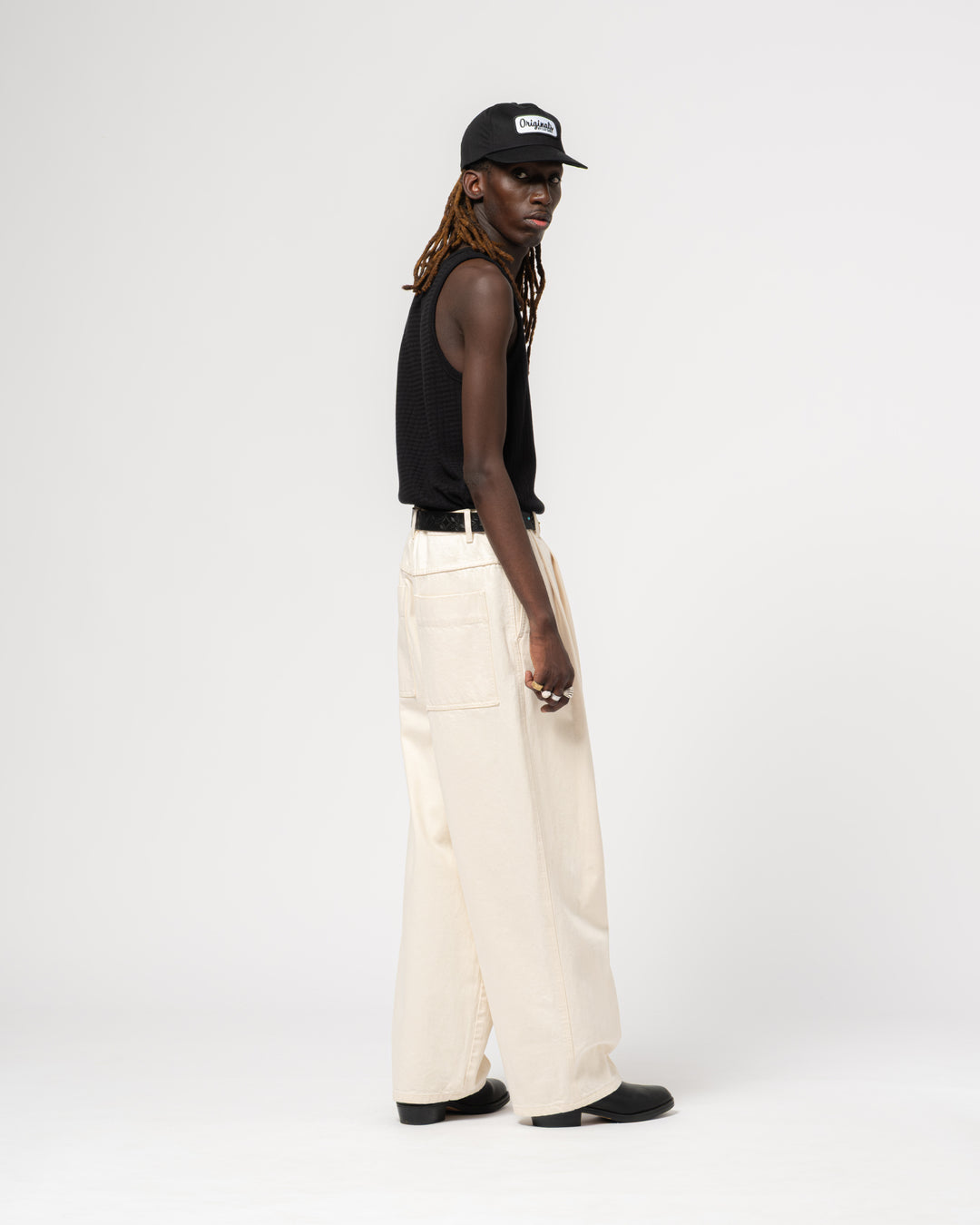 Consul Pants Ecru Denim Ecru