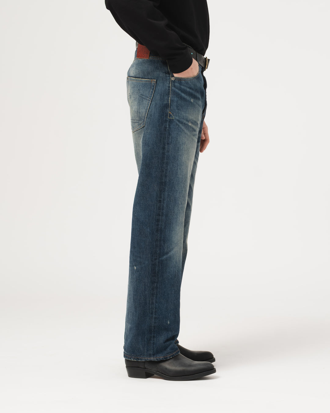 Fit 53 Fl Heavy Selvedge Denim Indigo Worn Out