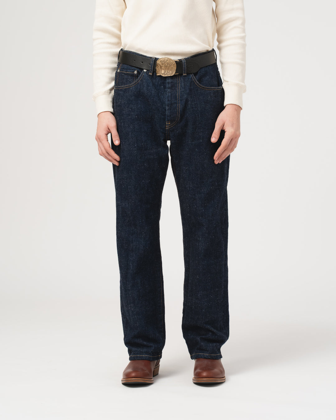 FIT 36 EL Heavy Selvedge Denim Indigo Rinse Wash