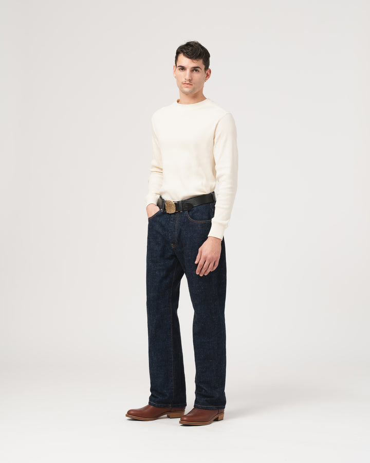 Fit 53 Selvedge Denim 17Oz Indigo / Rinse Wash