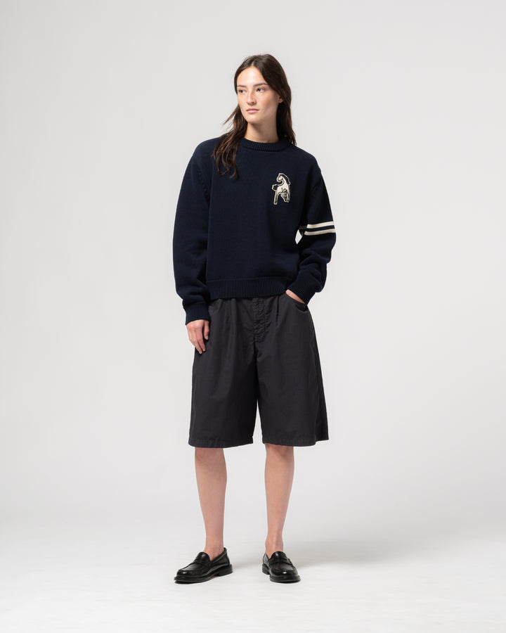 Bermuda Riviera Cotton Midnight Blue