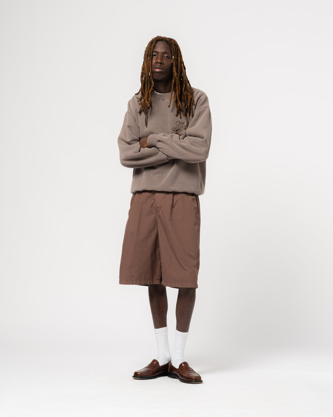 Bermuda Riviera Cotton Aztek Brown