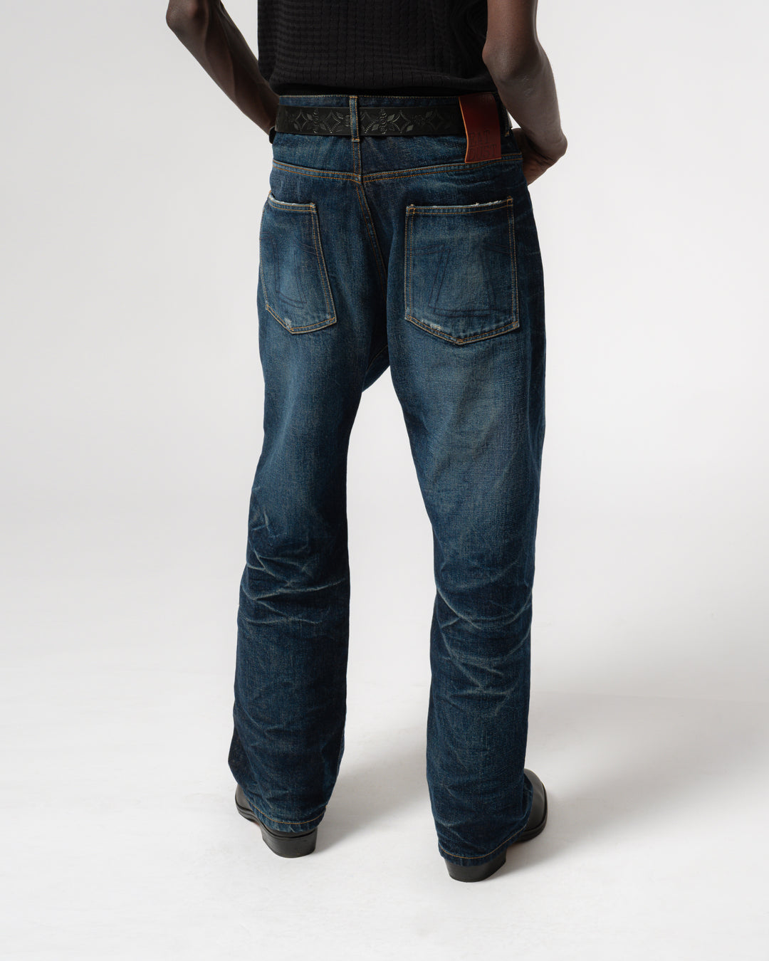 Fit 36 El Heavy Selvedge Denim Indigo Worn Out