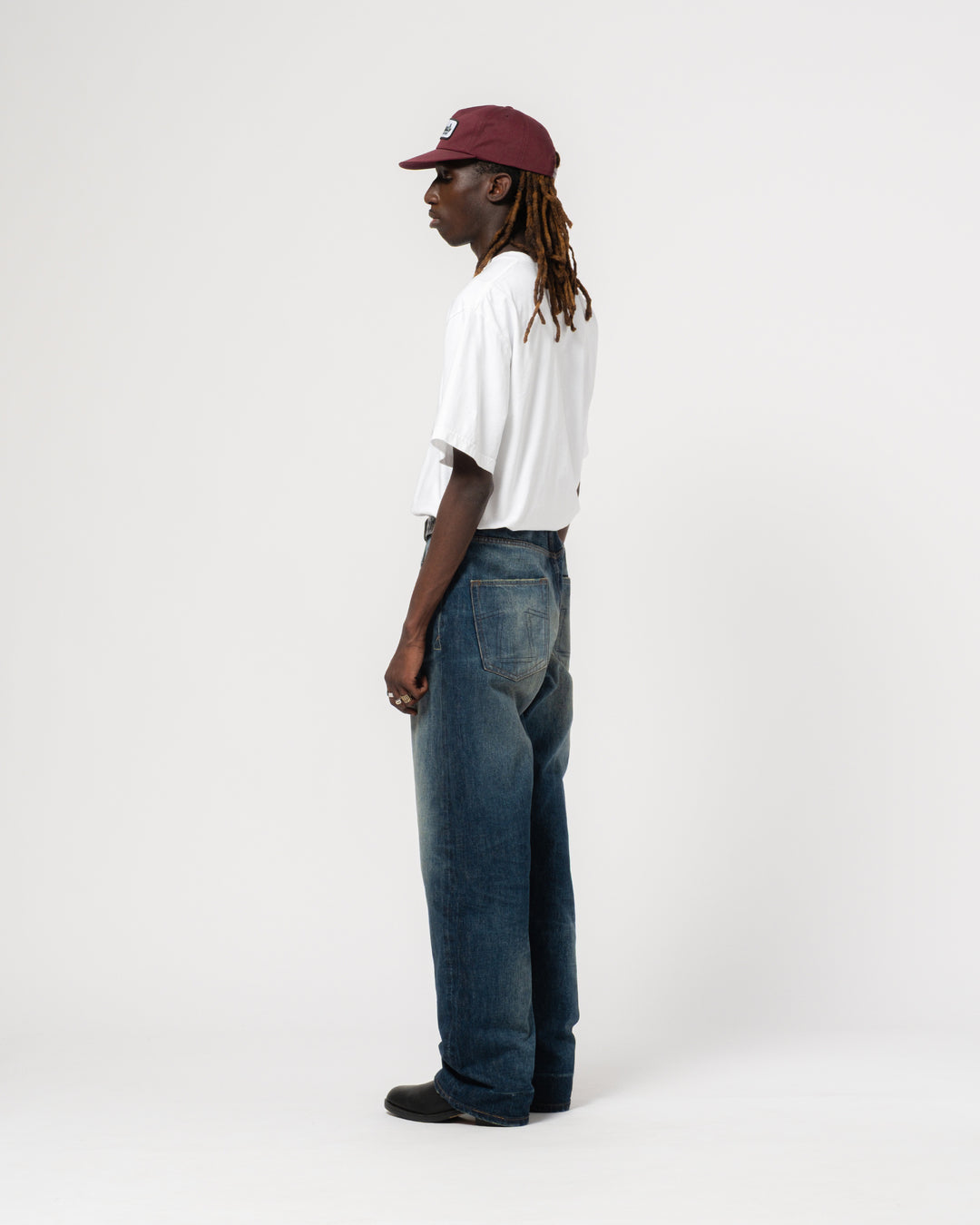 Fit 53 Fl Heavy Selvedge Denim Indigo Worn Out