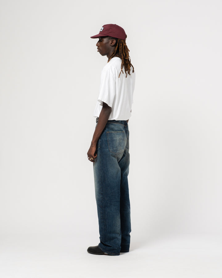 Fit 53 Fl Heavy Selvedge Denim Indigo Worn Out