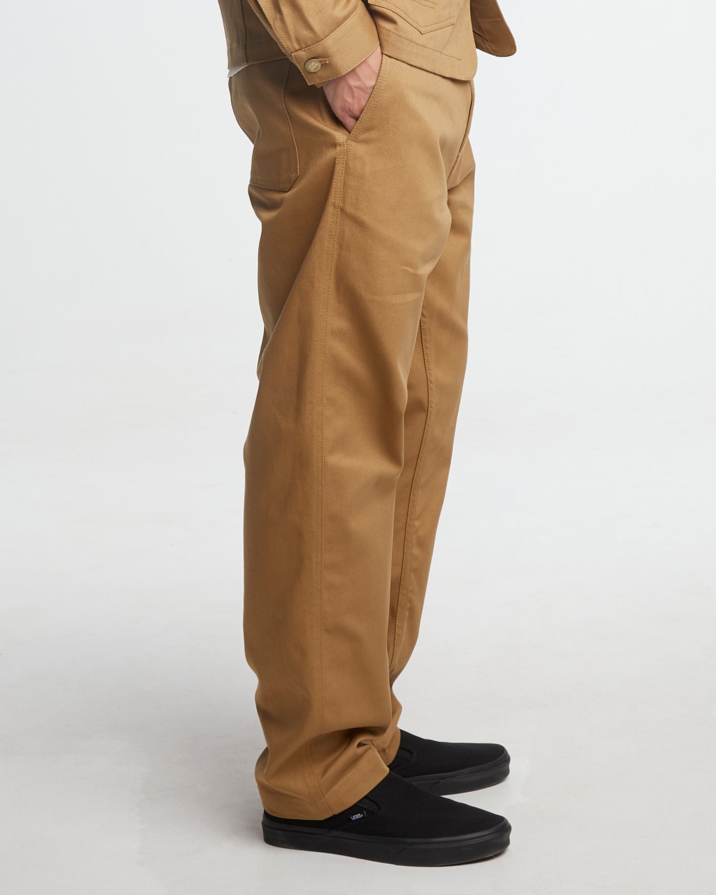 Service Chino Garage Cotton Sand