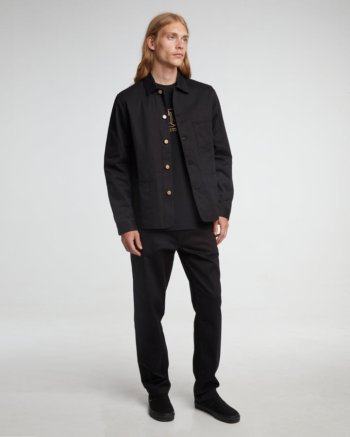 Service Chino Garage Cotton Black