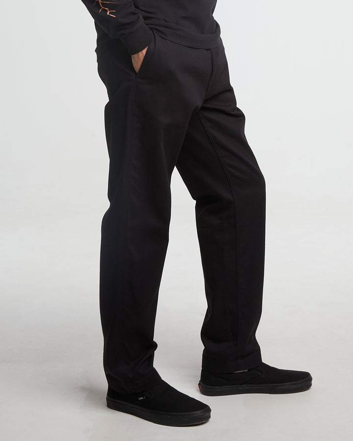 Service Chino Garage Cotton Black