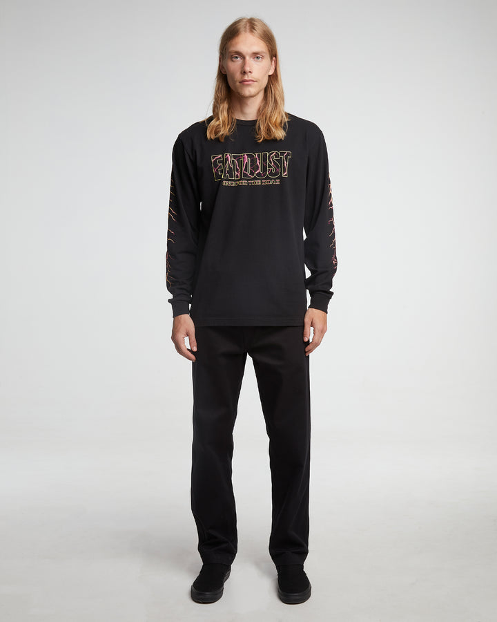 Service Chino Garage Cotton Black