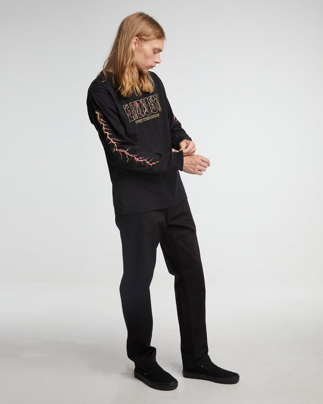 Service Chino Garage Cotton Black