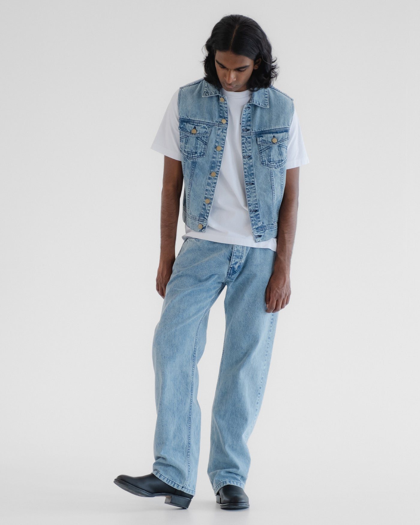 D66 Fit Salt Lake Denim Blue