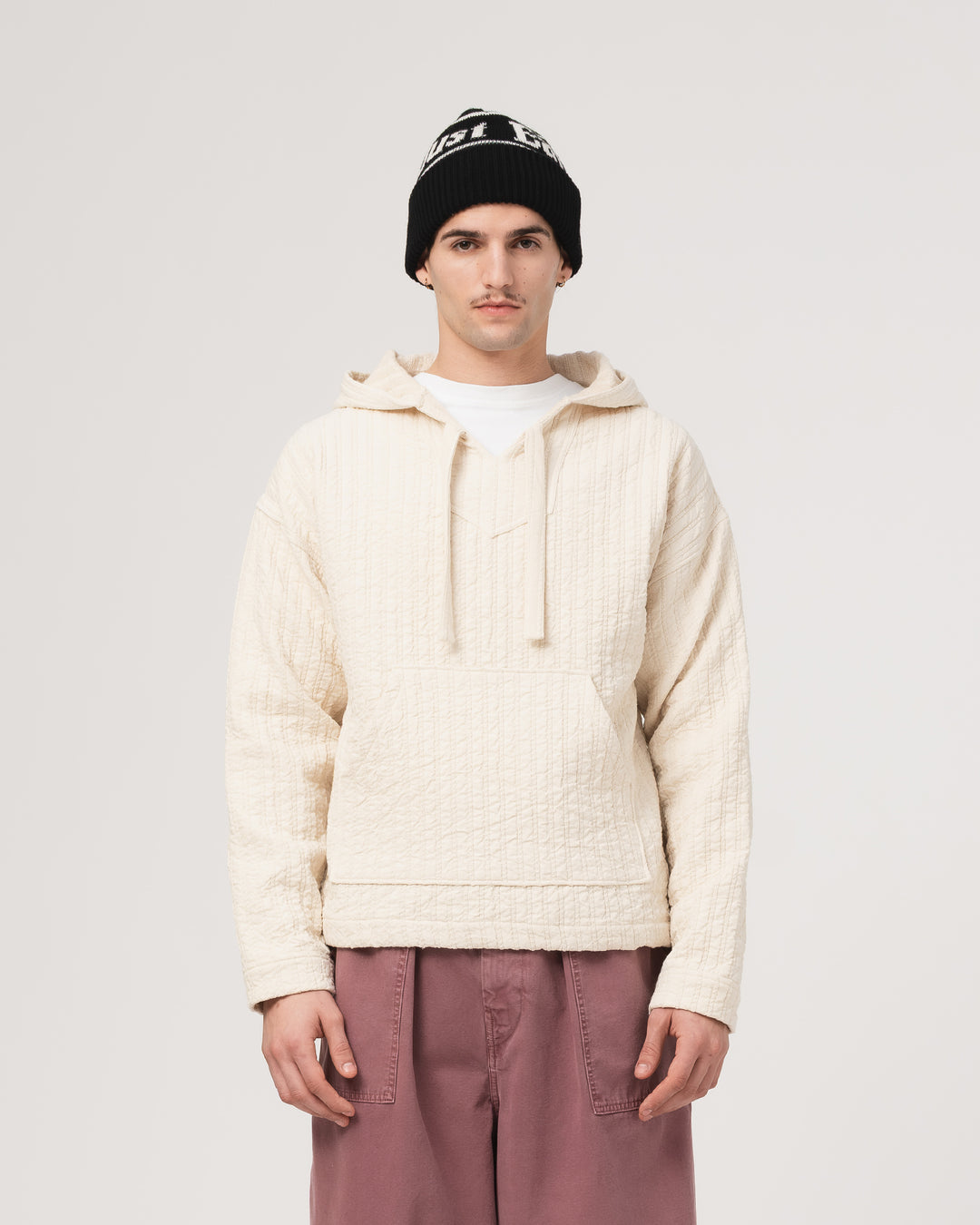 Baja Hoodie Dutton Jacquard Natural