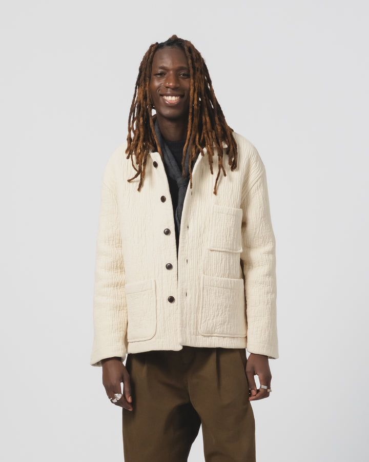 Cana Shirt Fjord Jacquard Wheat