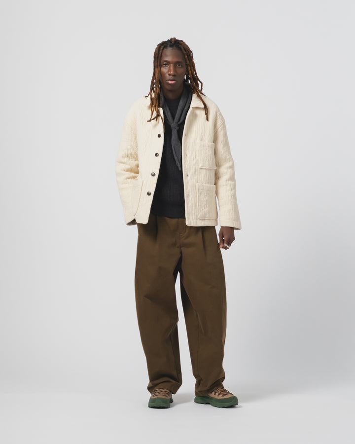 Cana Shirt Fjord Jacquard Wheat