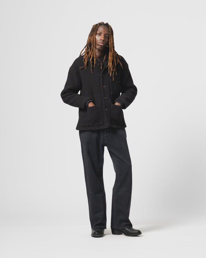 Cana Shirt Fjord Jacquard Black