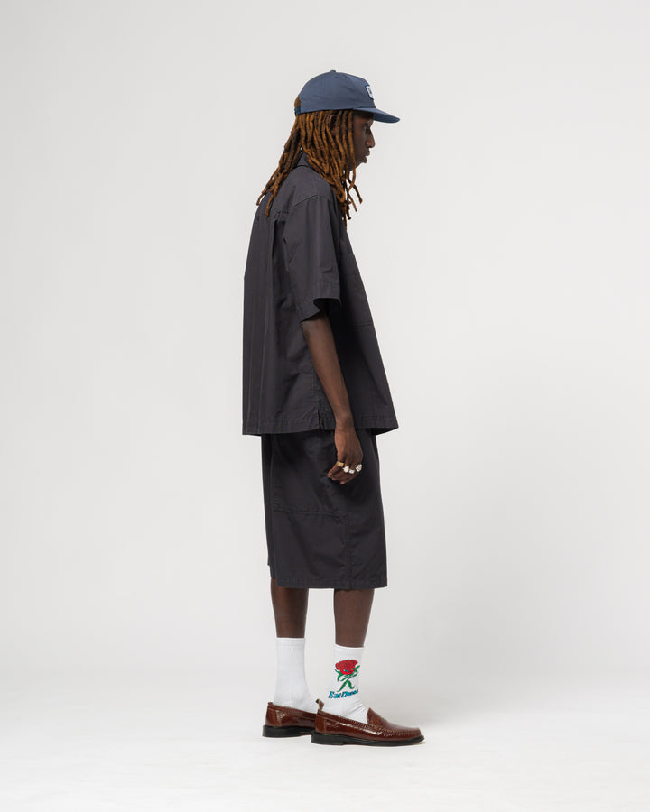 Okinawa Shirt Riviera Cotton Midnight Blue