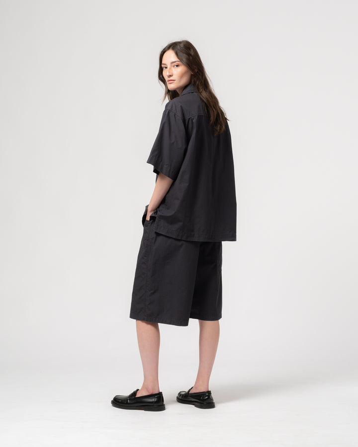 Okinawa Shirt Riviera Cotton Midnight Blue