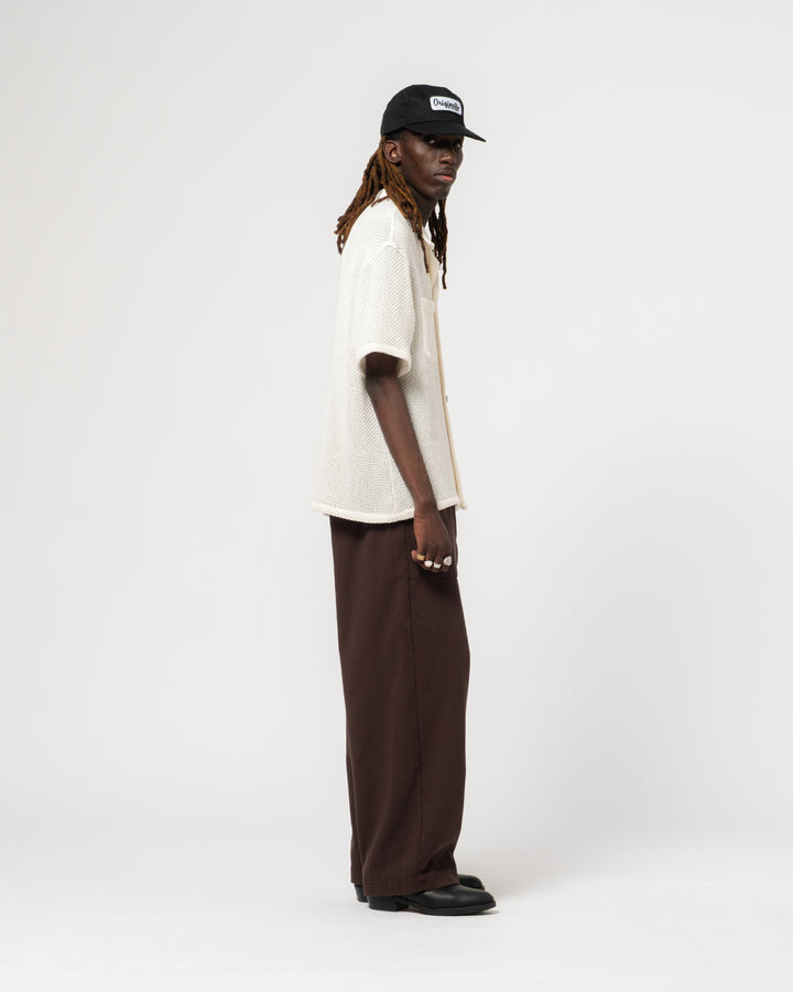 Breeze Shirt Trellis Cotton Ecru