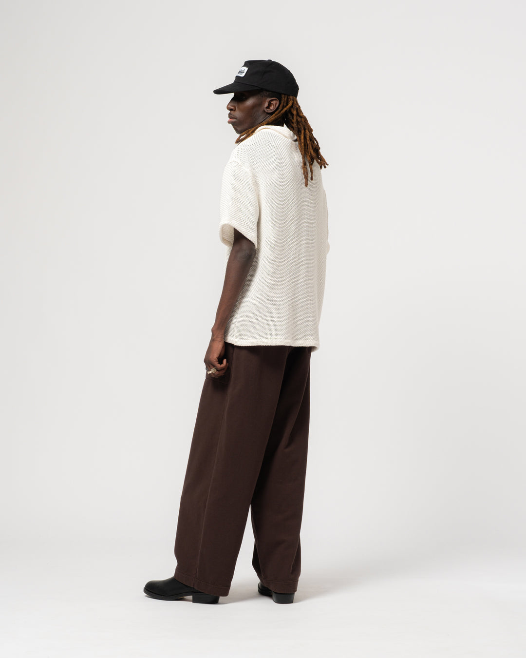 Breeze Shirt Trellis Cotton Ecru