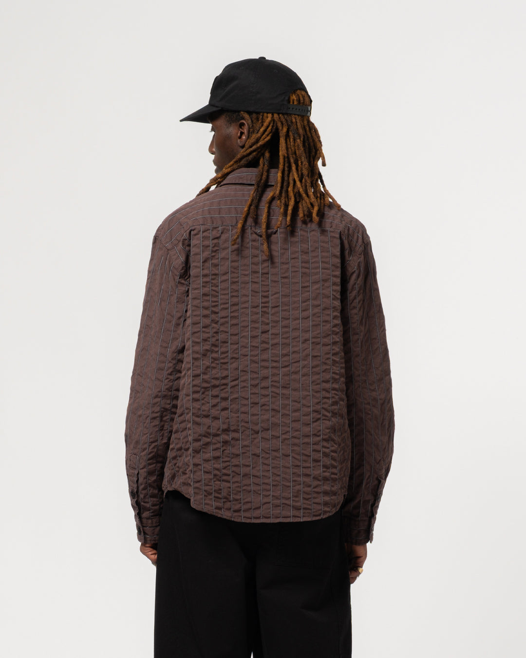 Combat Shirt Chester Seersucker Coffee