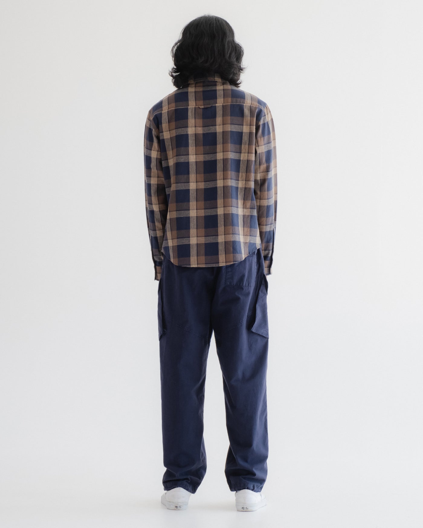 Combat Shirt Constant Check Navy