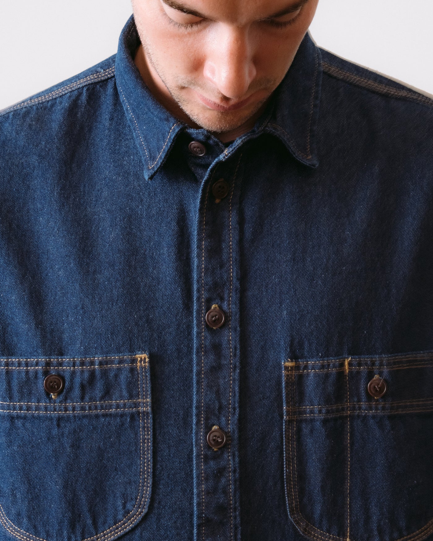 Mechanic Shirt Delhi Denim Blue/Stone Wash