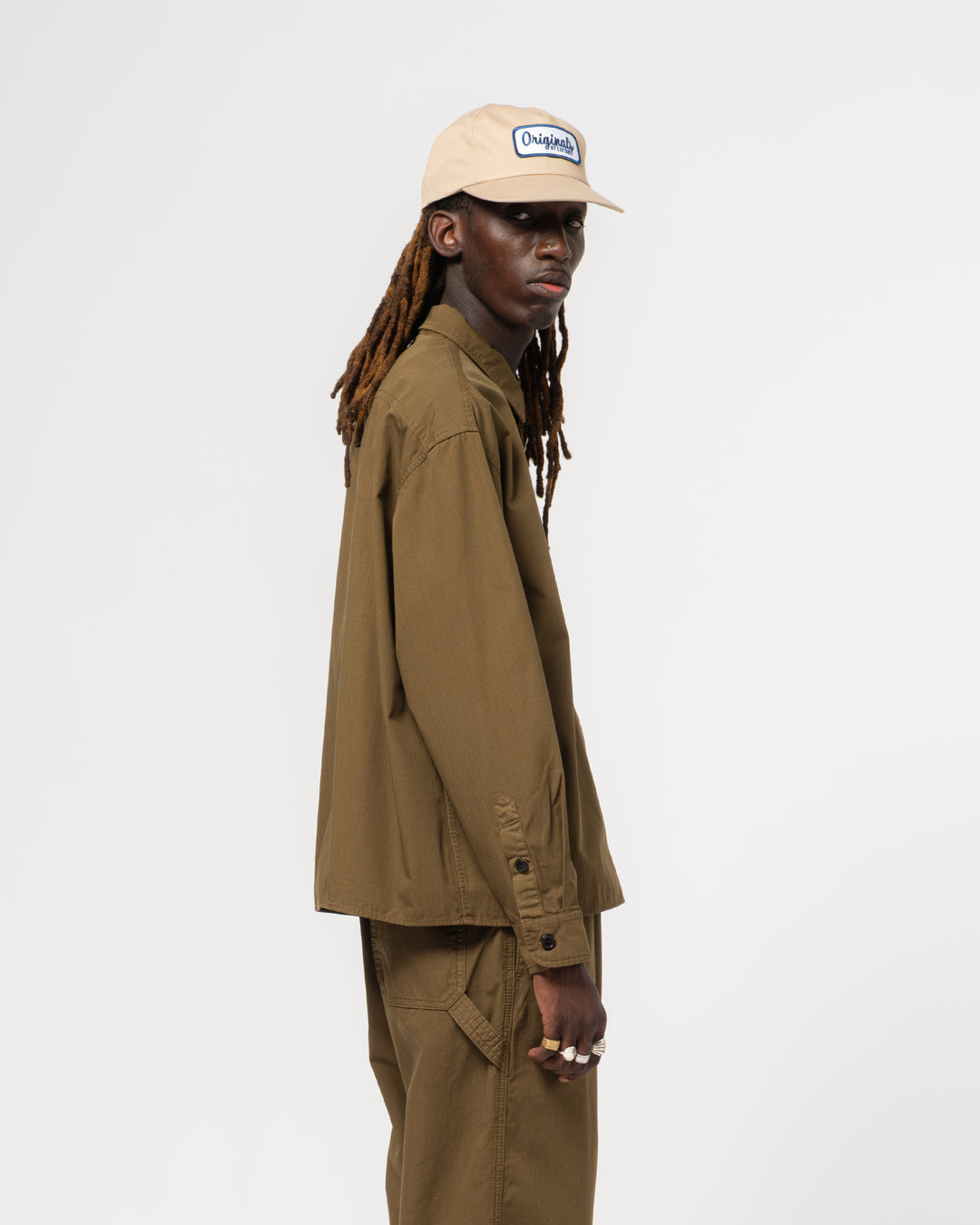 Workshirt Ripstop Cotton Canteen Green