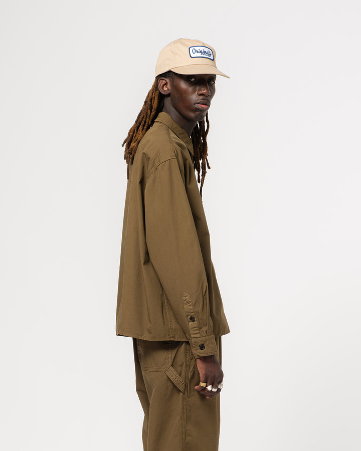 Workshirt Ripstop Cotton Canteen Green