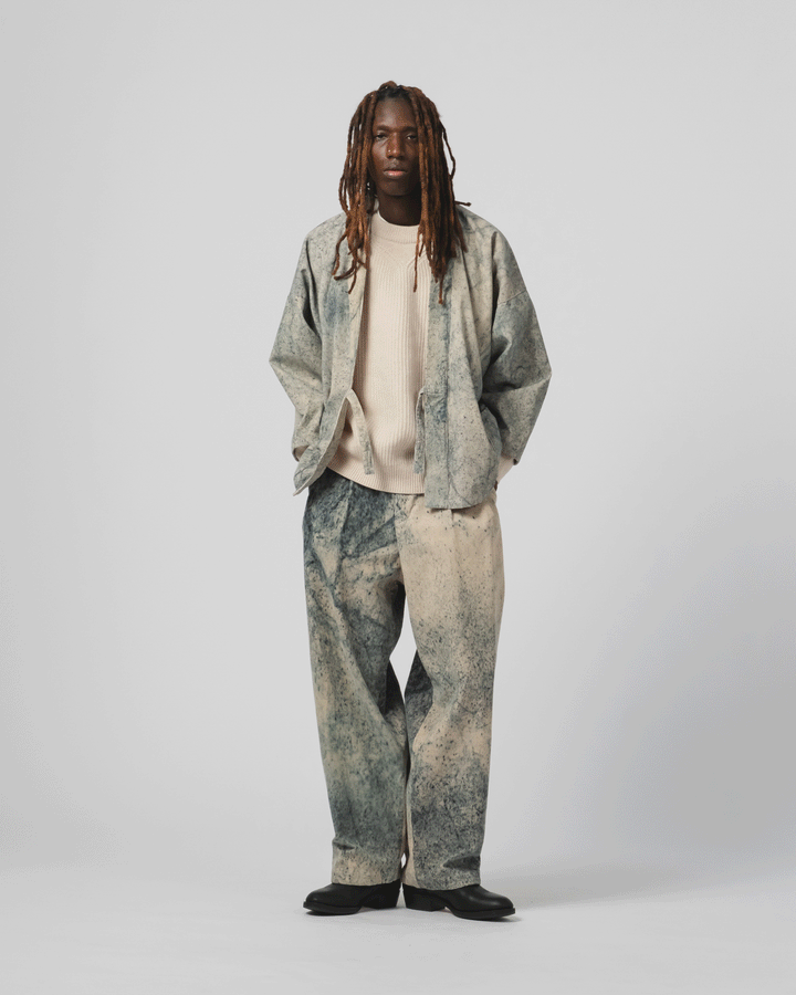 Shogun Kimono Felino Cord Beige/Ink