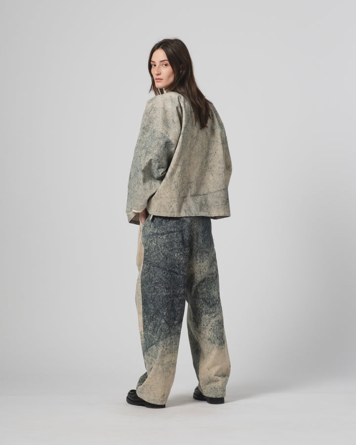 Shogun Kimono Felino Cord Beige/Ink