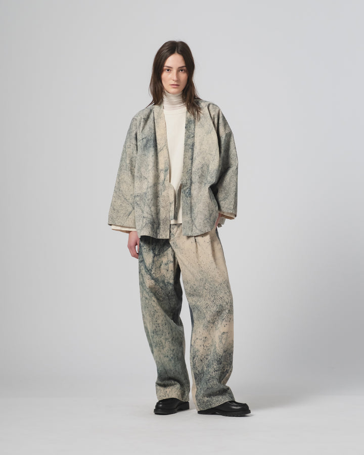 Shogun Kimono Felino Cord Beige/Ink