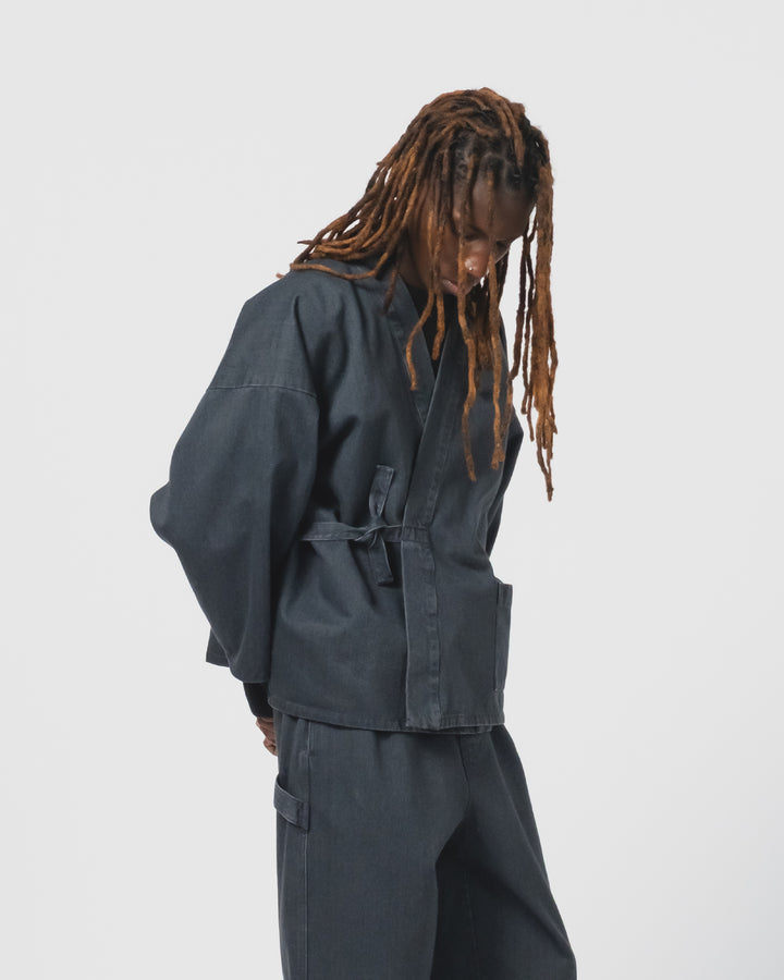 Shogun Kimono Griffin Denim Asphalt