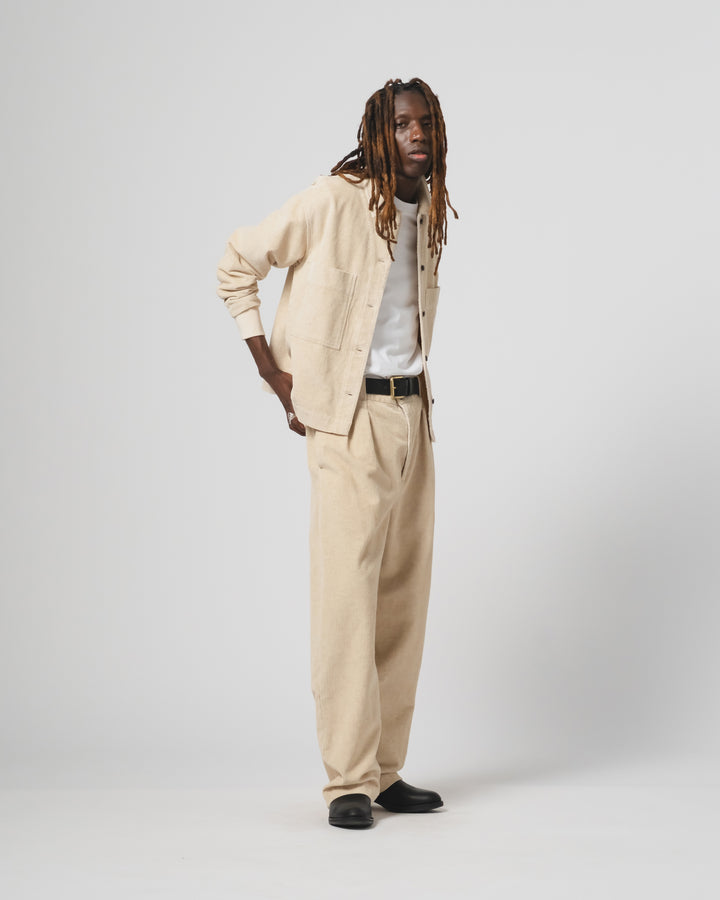 Picabia Shirt Natural Cord Wheat