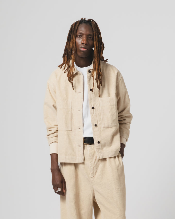 Picabia Shirt Natural Cord Wheat