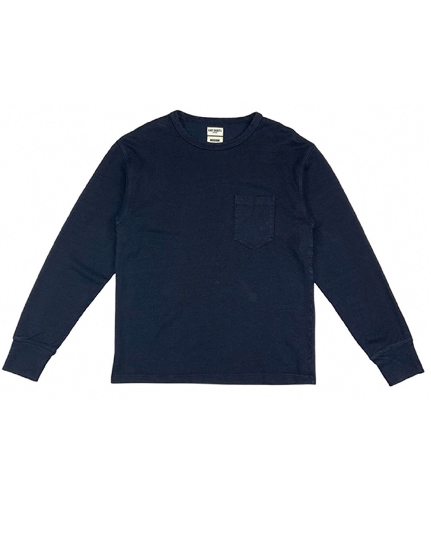 L/S Pocket T Military Jersey Navy