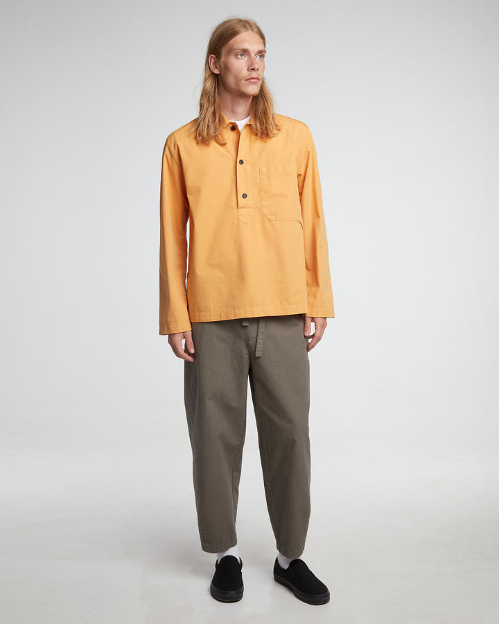 フィッシャーマンシャツ リップストップ シャモア