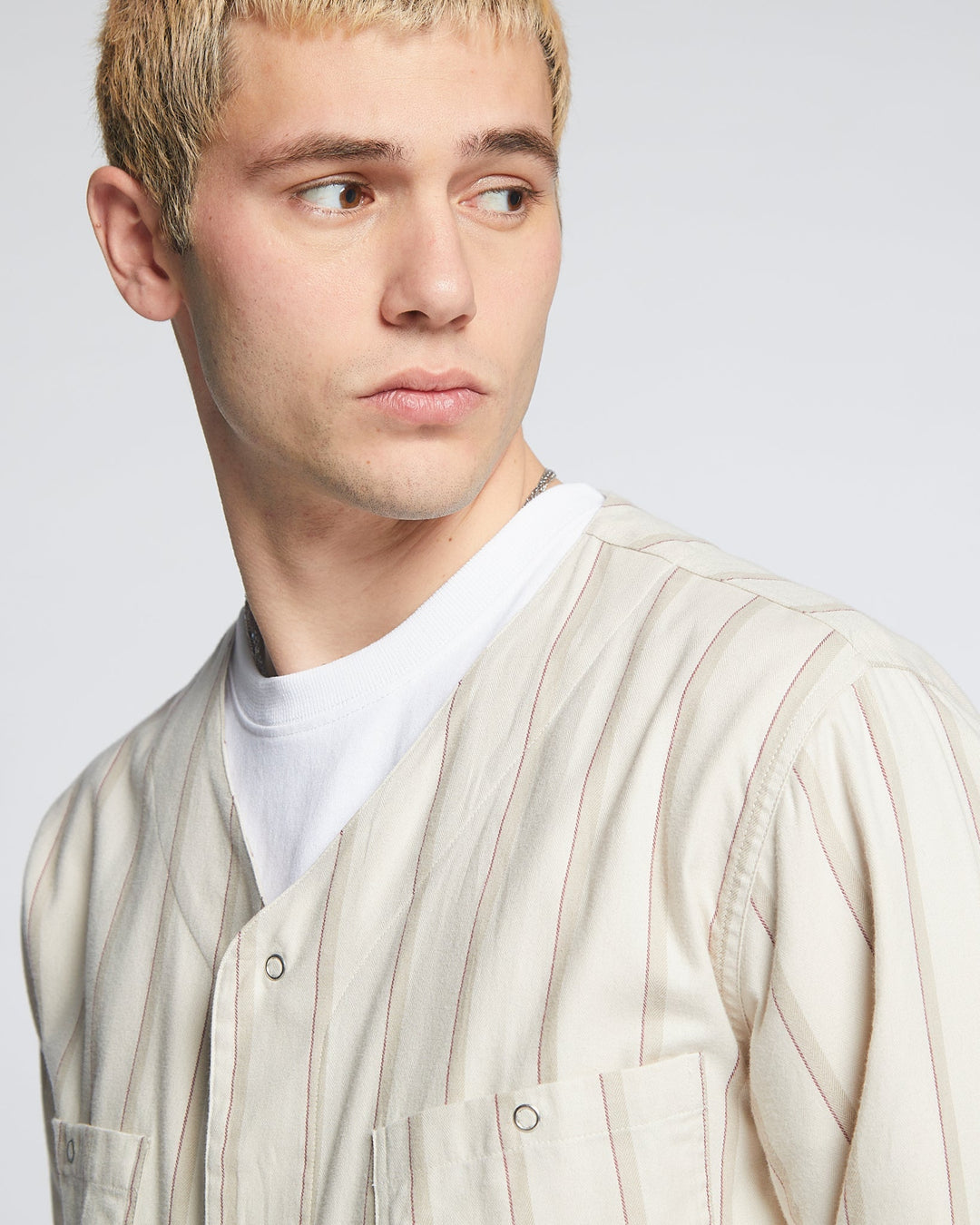 Field Shirt Brushed Stripes Mastik