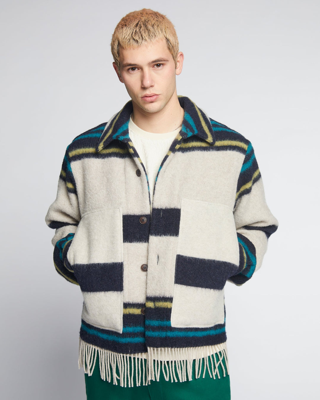 Marina Shirt Blanket Wool Multi