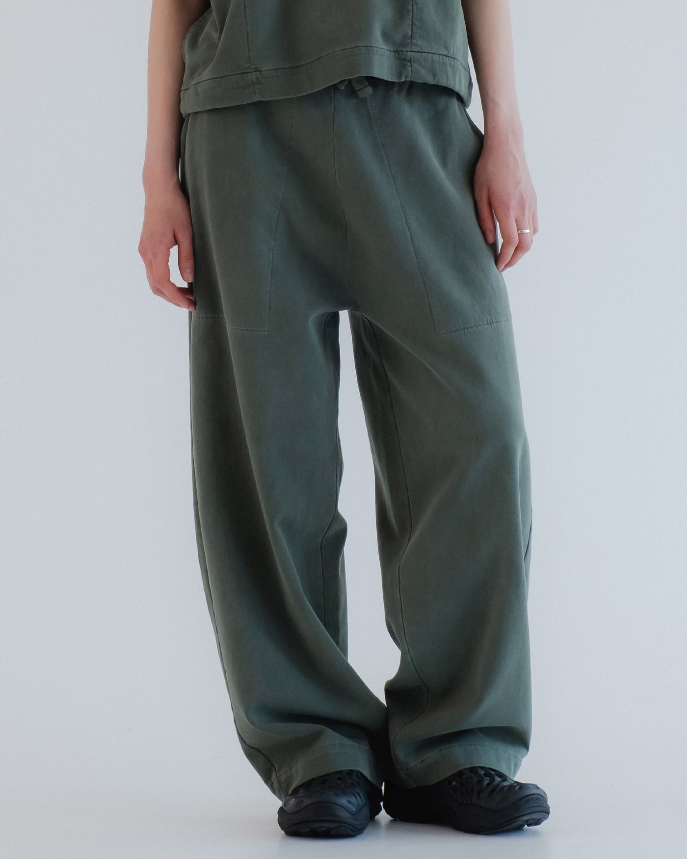 Reformer Pants Twill Jersey Forest Green