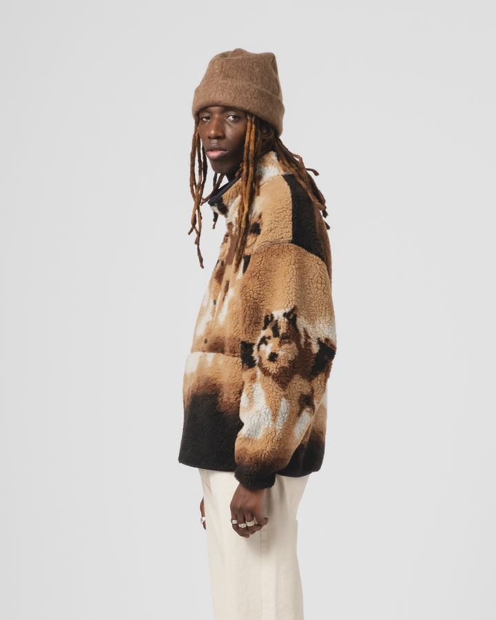 Arizona Sweater Wolf Fleece Camel