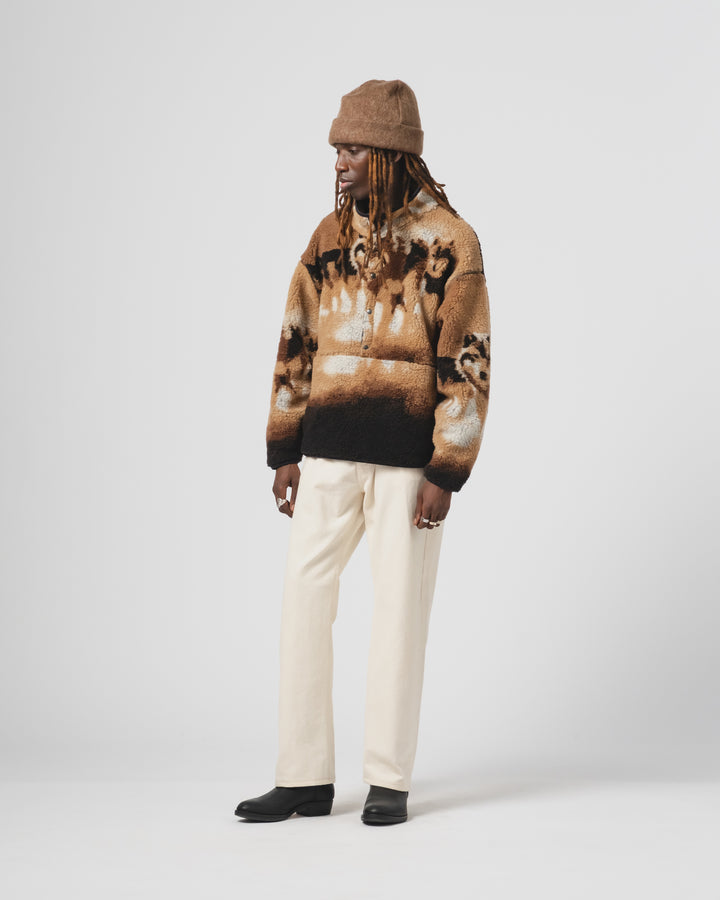 Arizona Sweater Wolf Fleece Camel