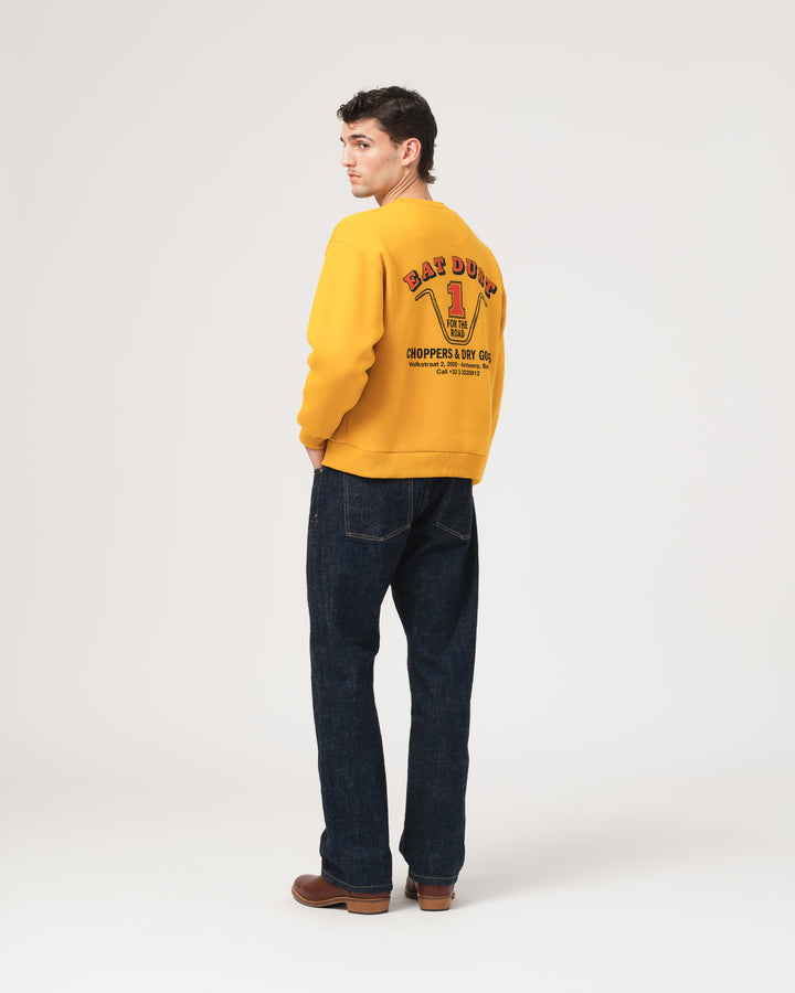 Choppers & Dry Goods Sweater Jefferson Fleece Yellow