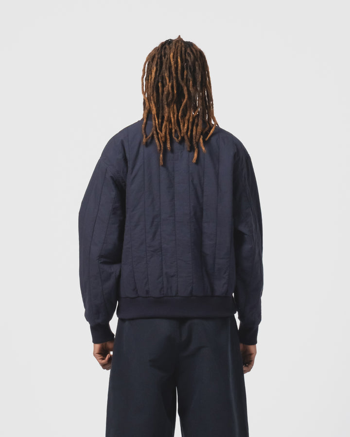 Oslo Sweater Quilted Cotton Inkt