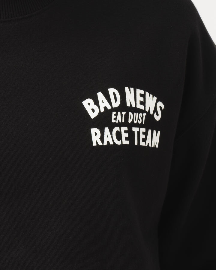 Bad News Sweater Basic Fleece Black